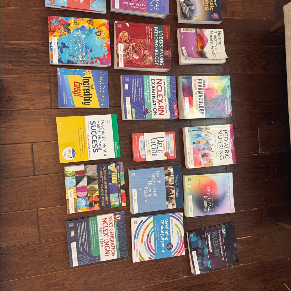 Collection of Nursing Textbooks